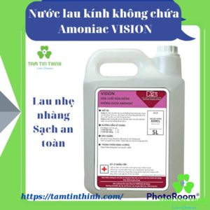 Nước lau kính VISION không chứa Amoniac