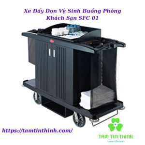 Xe đẩy Vệ sinh Buồng phòng SFC-01