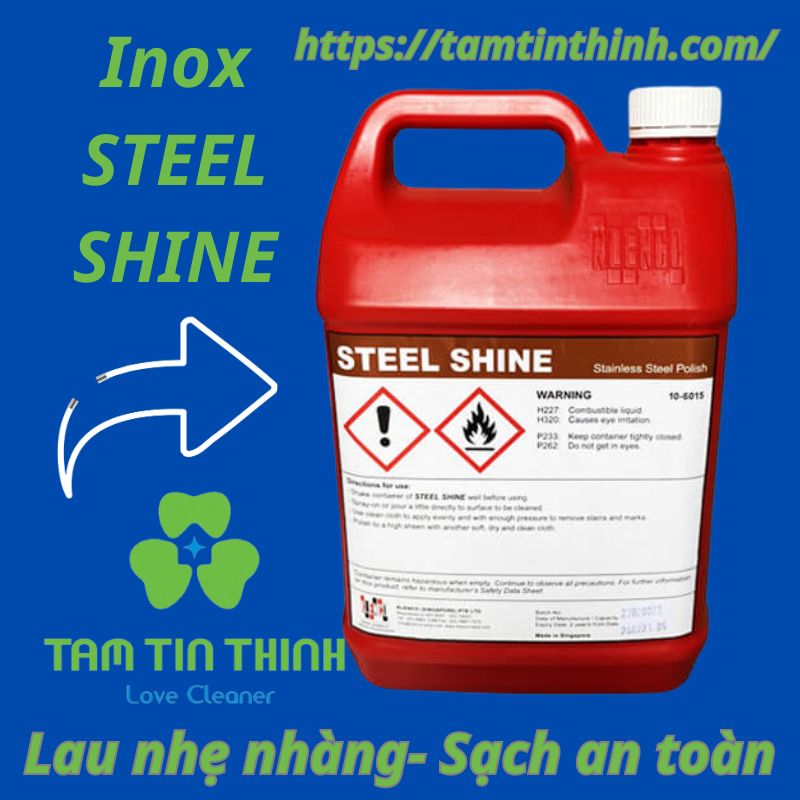 đánh bóng inox steel shine