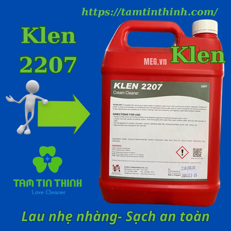 hóa chất làm sạch kim loại klen 2207