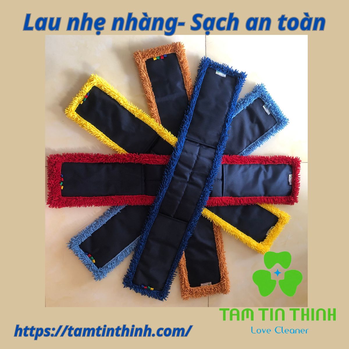 Đầu lau nhà công nghiệp 45cm - Xưởng sản xuất Giá Sỉ