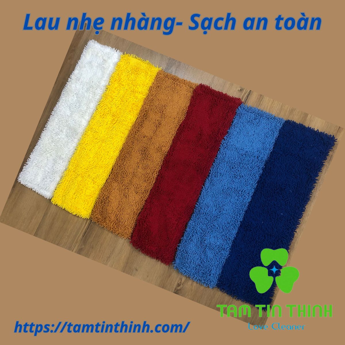 Tải lau sàn bệnh viện 60cm - Xưởng sản xuất Giá Sỉ