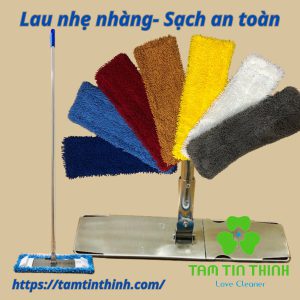 Thảm lau nhà san hô hình chữ nhật 45cm -