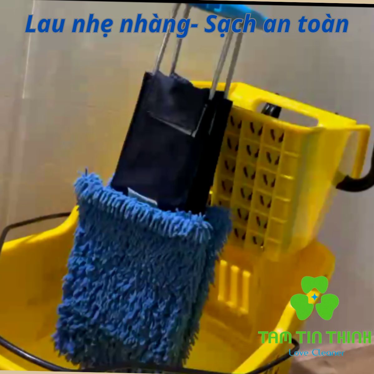 hướng dẫn sử dụng cây lau nhà công nghiệp