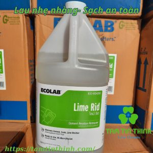 Tẩy xi măng cặn can xi Ecolab Lime Remover-66