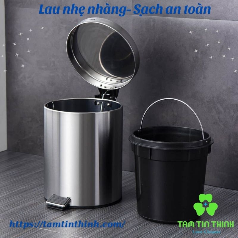 Thùng rác đạp chân 12L