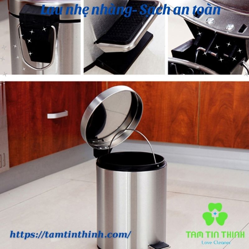 Thùng rác đạp chân 7L