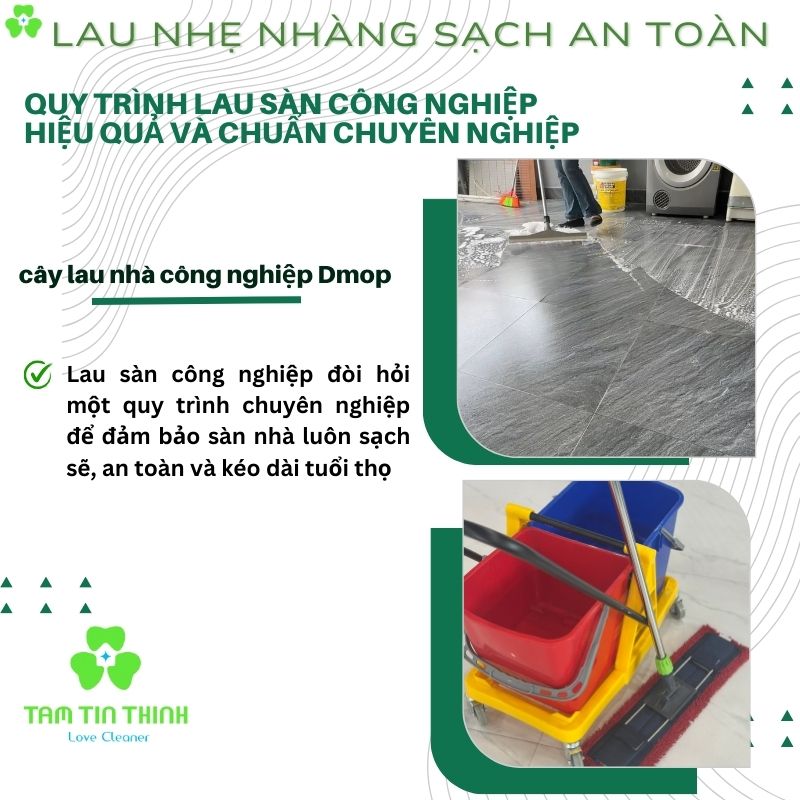 6 điểm chú ý cần khi lau sàn