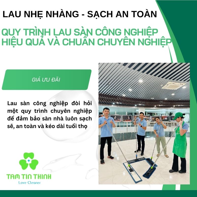 6 điểm chú ý cần khi lau sàn