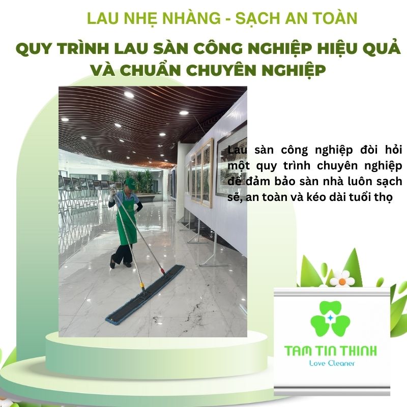 6 điểm chú ý cần khi lau sàn