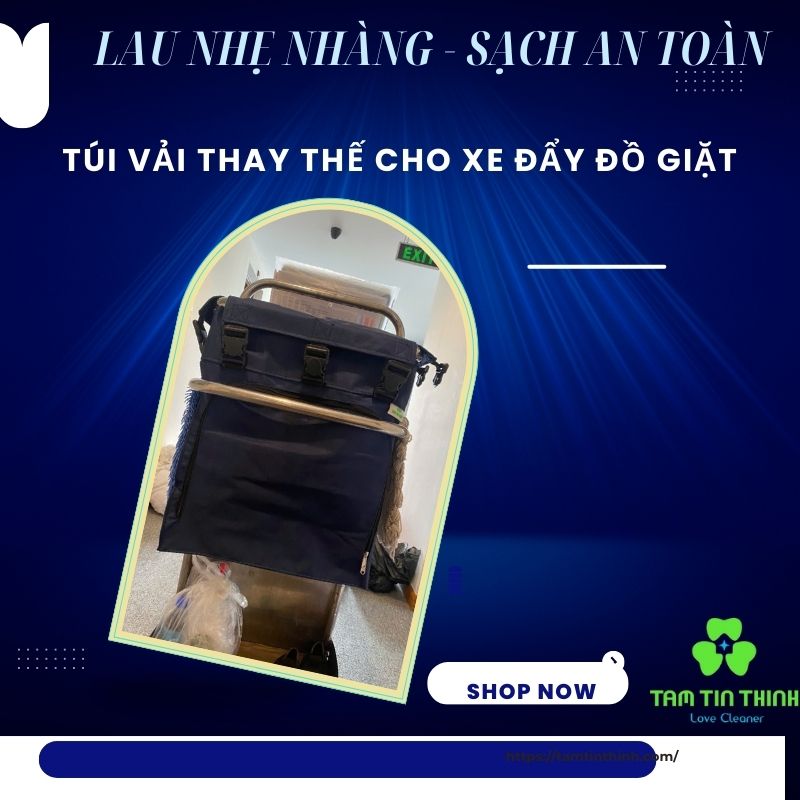 Túi Vải Thay Thế Cho Xe Đẩy Đồ Giặt