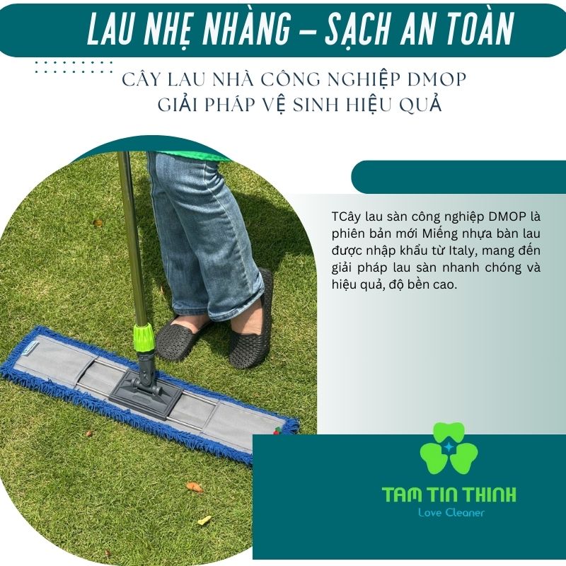 Cây lau nhà công nghiệp Dmop